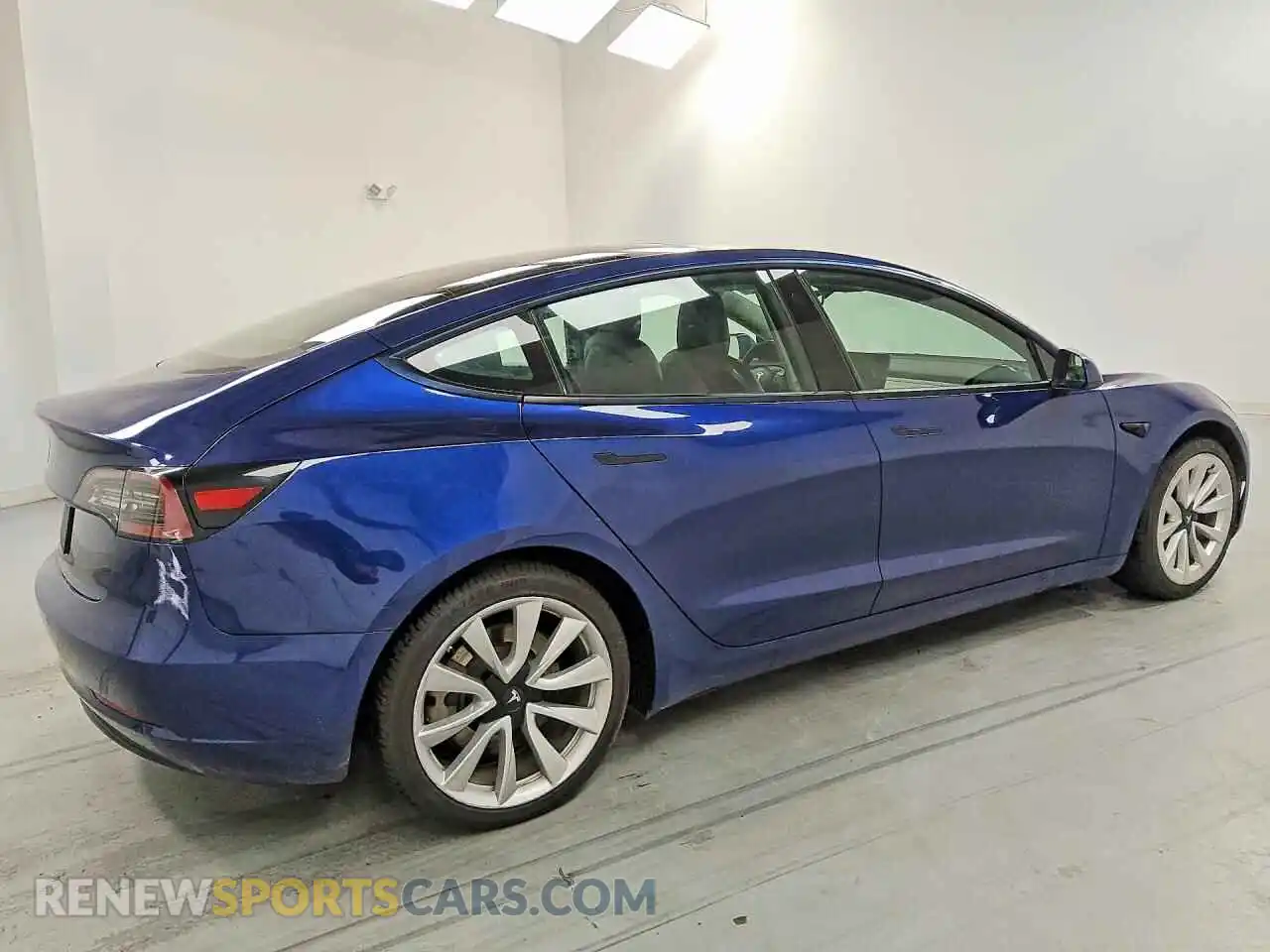 3 fotografías del automóvil dañado 5YJ3E1EA6NF189669 TESLA MODEL 3 2022