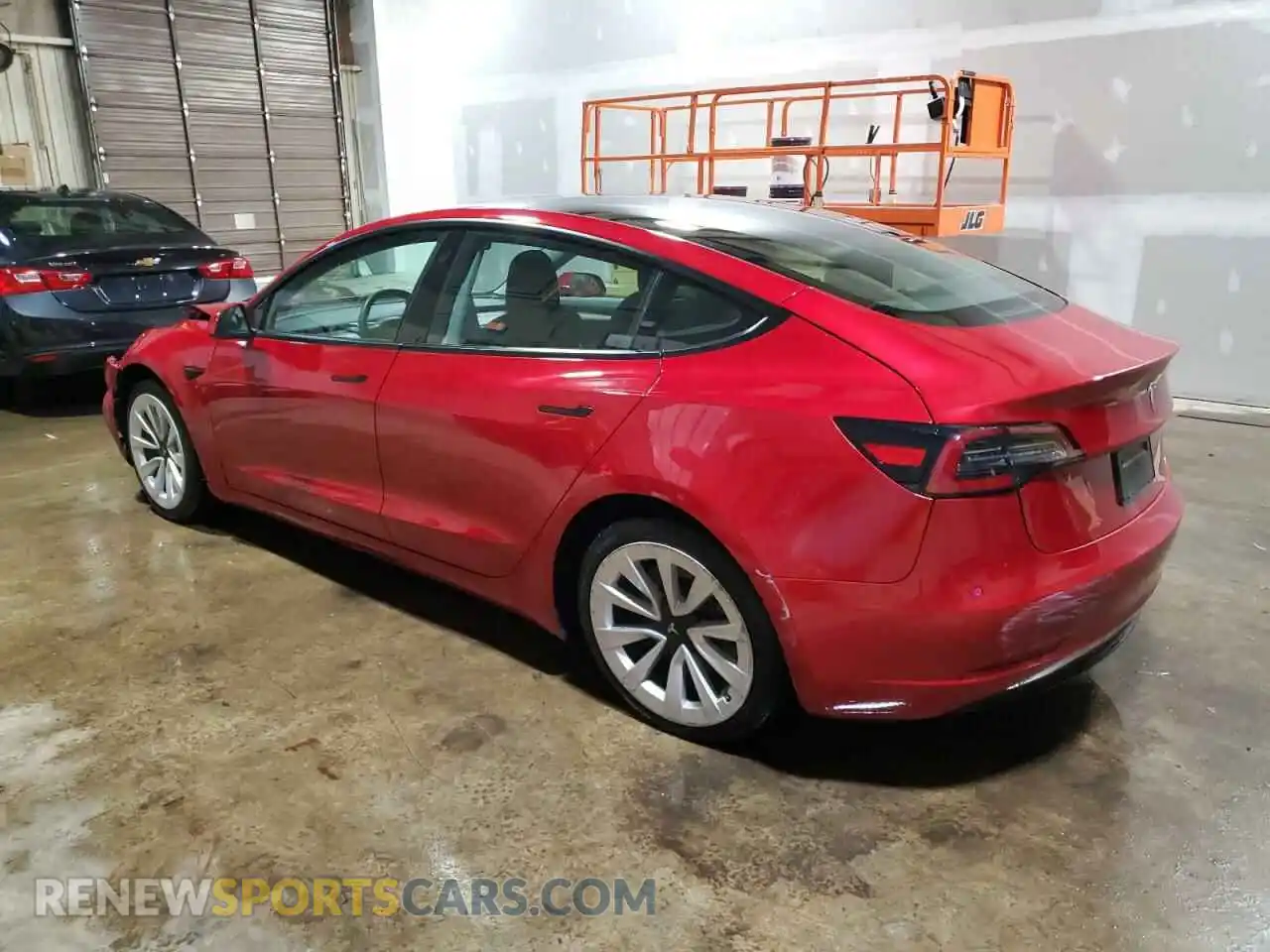 2 Фотография поврежденного автомобиля 5YJ3E1EA6NF285625 TESLA MODEL 3 2022