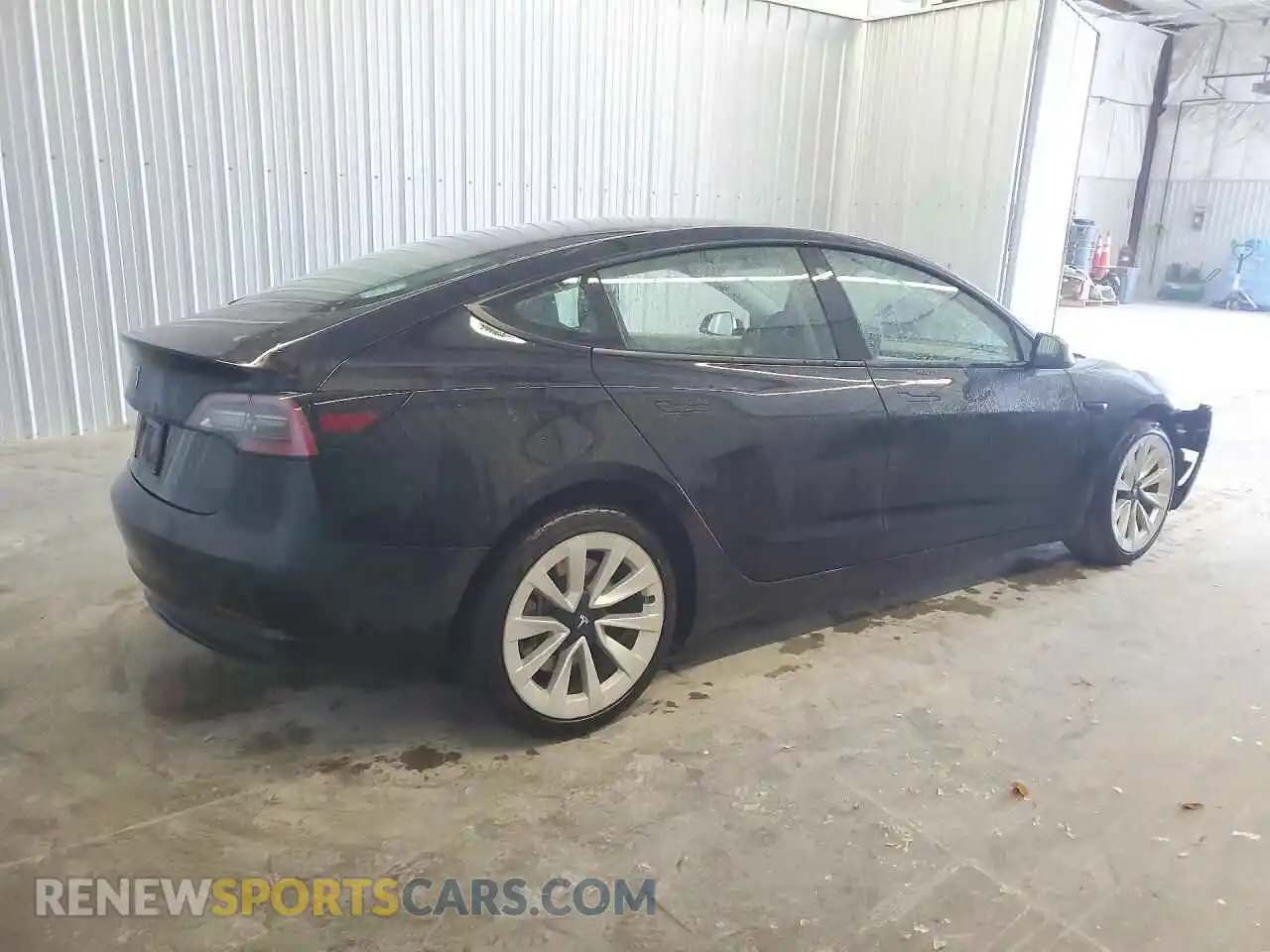 3 Photograph of a damaged car 5YJ3E1EA6NF289612 TESLA MODEL 3 2022