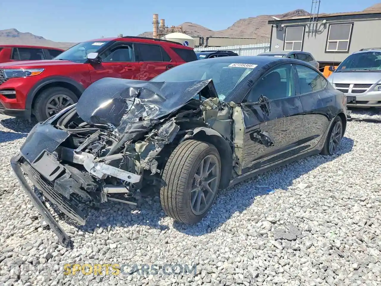 1 fotografías del automóvil dañado 5YJ3E1EA6NF301855 TESLA MODEL 3 2022