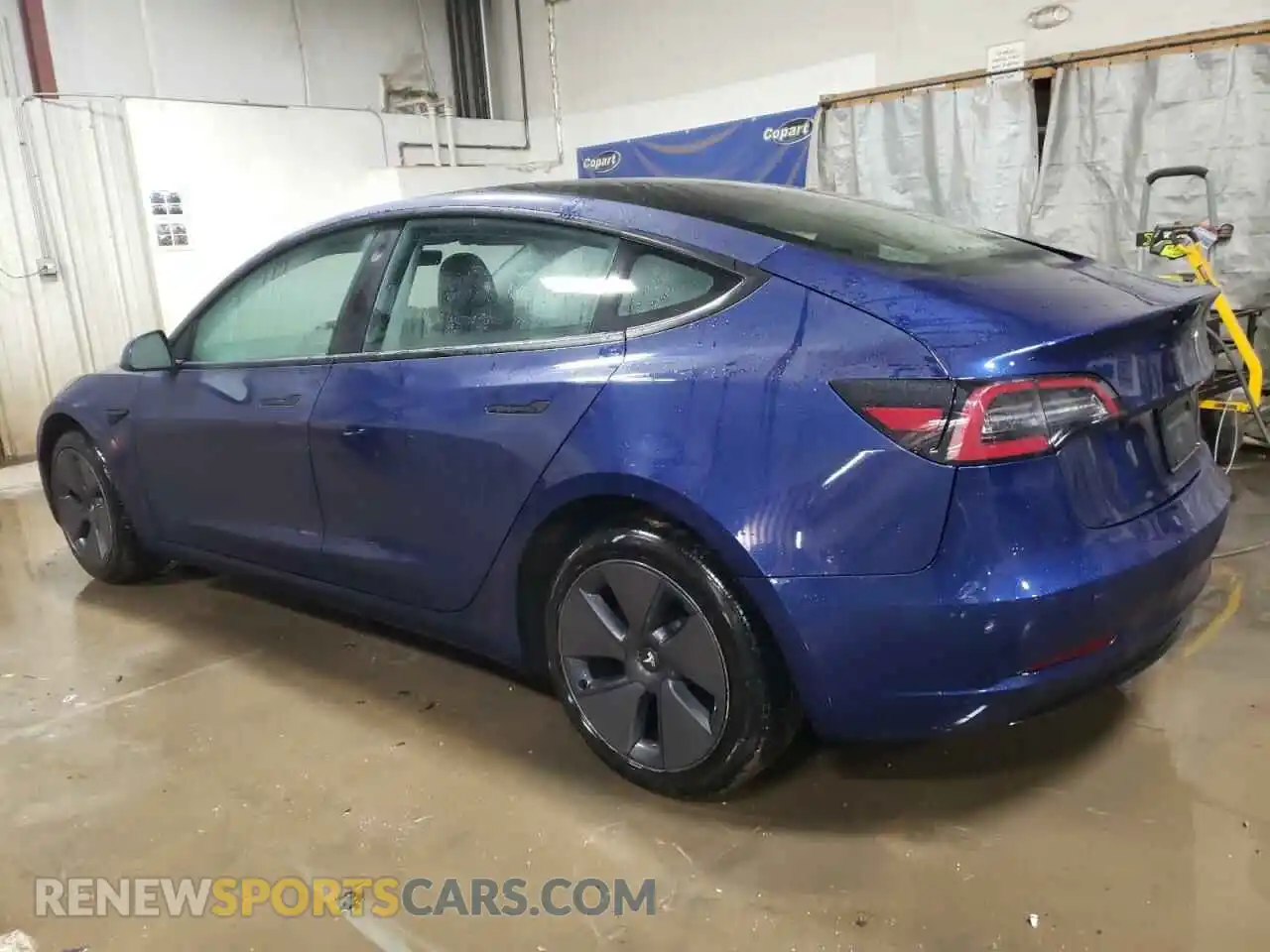 2 Photograph of a damaged car 5YJ3E1EA6NF369105 TESLA MODEL 3 2022