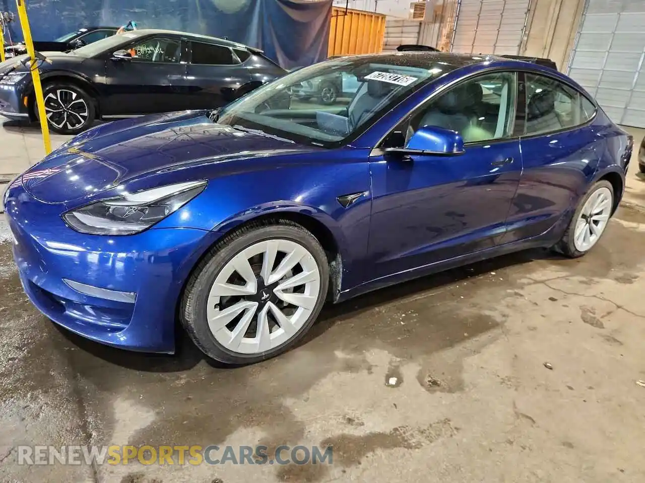 1 Photograph of a damaged car 5YJ3E1EA6NF370111 TESLA MODEL 3 2022
