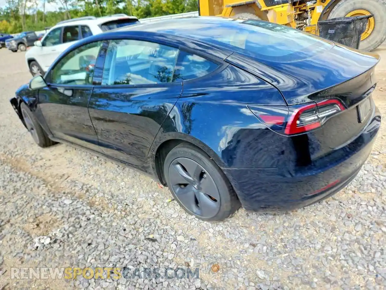 2 Photograph of a damaged car 5YJ3E1EA6NF372019 TESLA MODEL 3 2022
