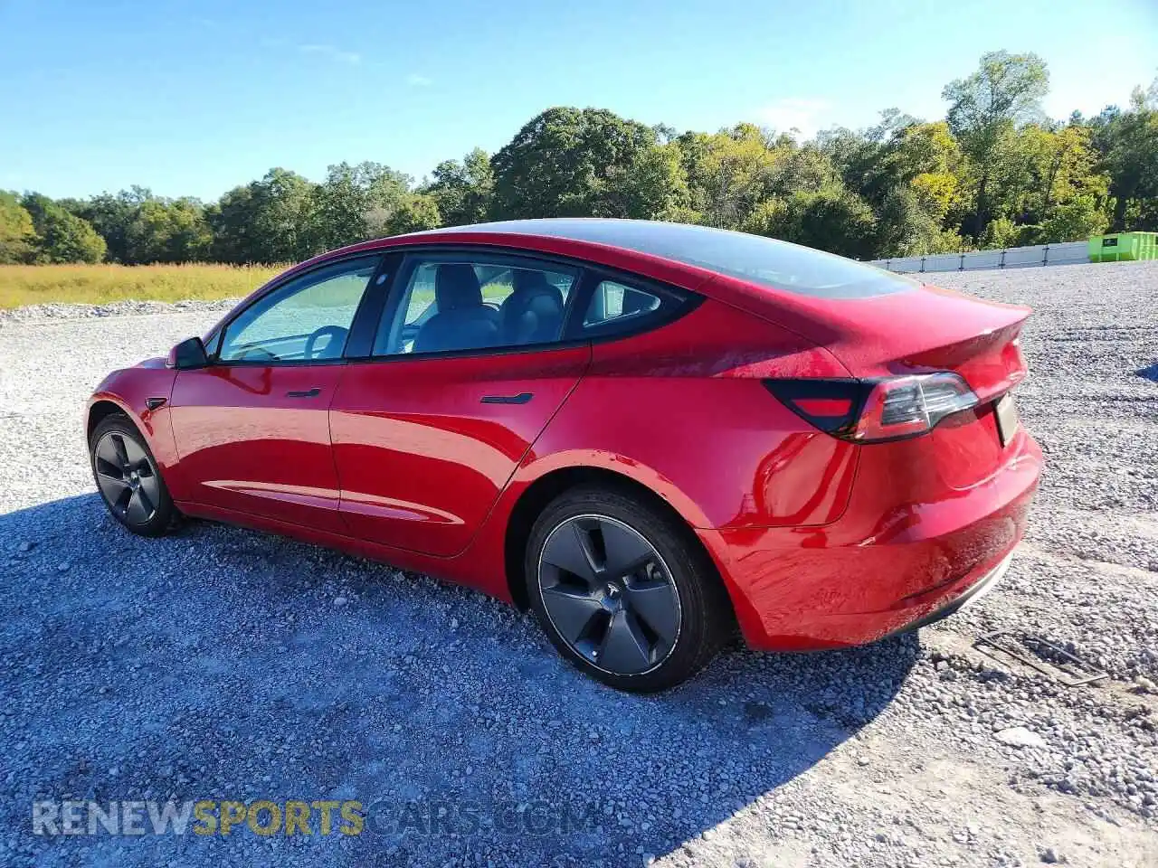 2 Photograph of a damaged car 5YJ3E1EA7NF101213 TESLA MODEL 3 2022