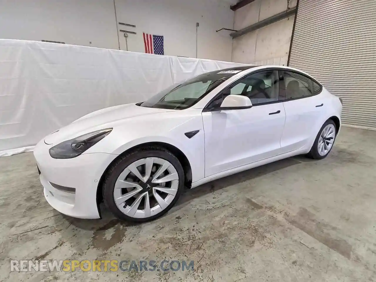 1 Фотография поврежденного автомобиля 5YJ3E1EA7NF188076 TESLA MODEL 3 2022