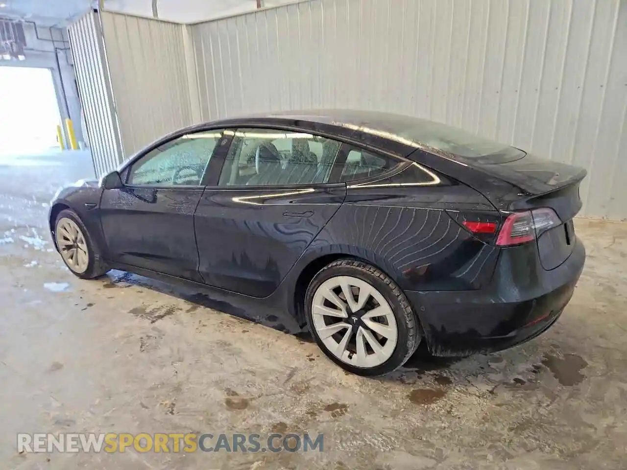 2 Photograph of a damaged car 5YJ3E1EA7NF290770 TESLA MODEL 3 2022