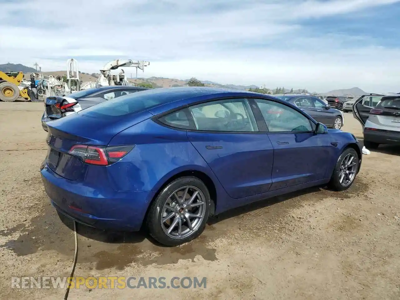 3 Photograph of a damaged car 5YJ3E1EA7NF291269 TESLA MODEL 3 2022