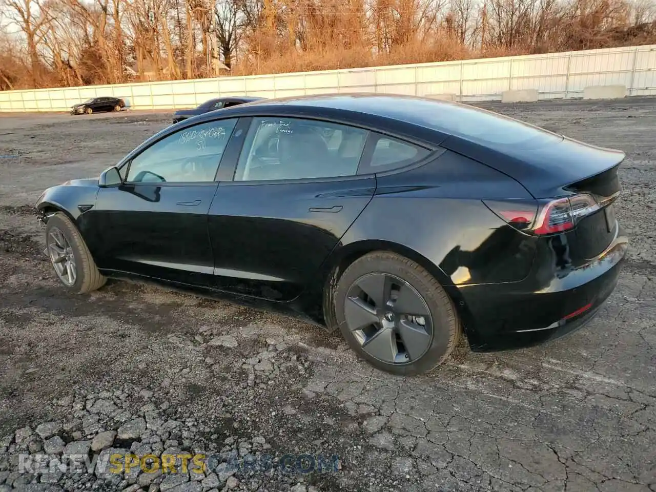 2 Photograph of a damaged car 5YJ3E1EA8NF188250 TESLA MODEL 3 2022