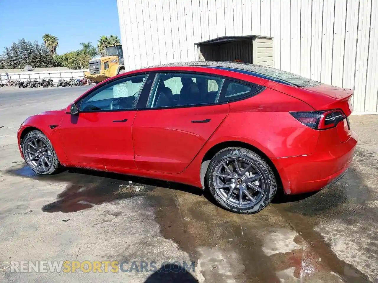 2 fotografías del automóvil dañado 5YJ3E1EA8NF289708 TESLA MODEL 3 2022