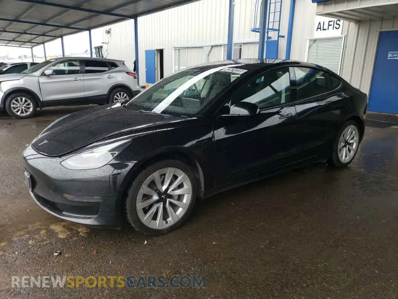 1 Photograph of a damaged car 5YJ3E1EA8NF304515 TESLA MODEL 3 2022