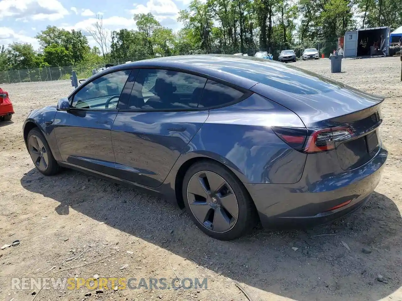 2 Фотография поврежденного автомобиля 5YJ3E1EA8NF314168 TESLA MODEL 3 2022