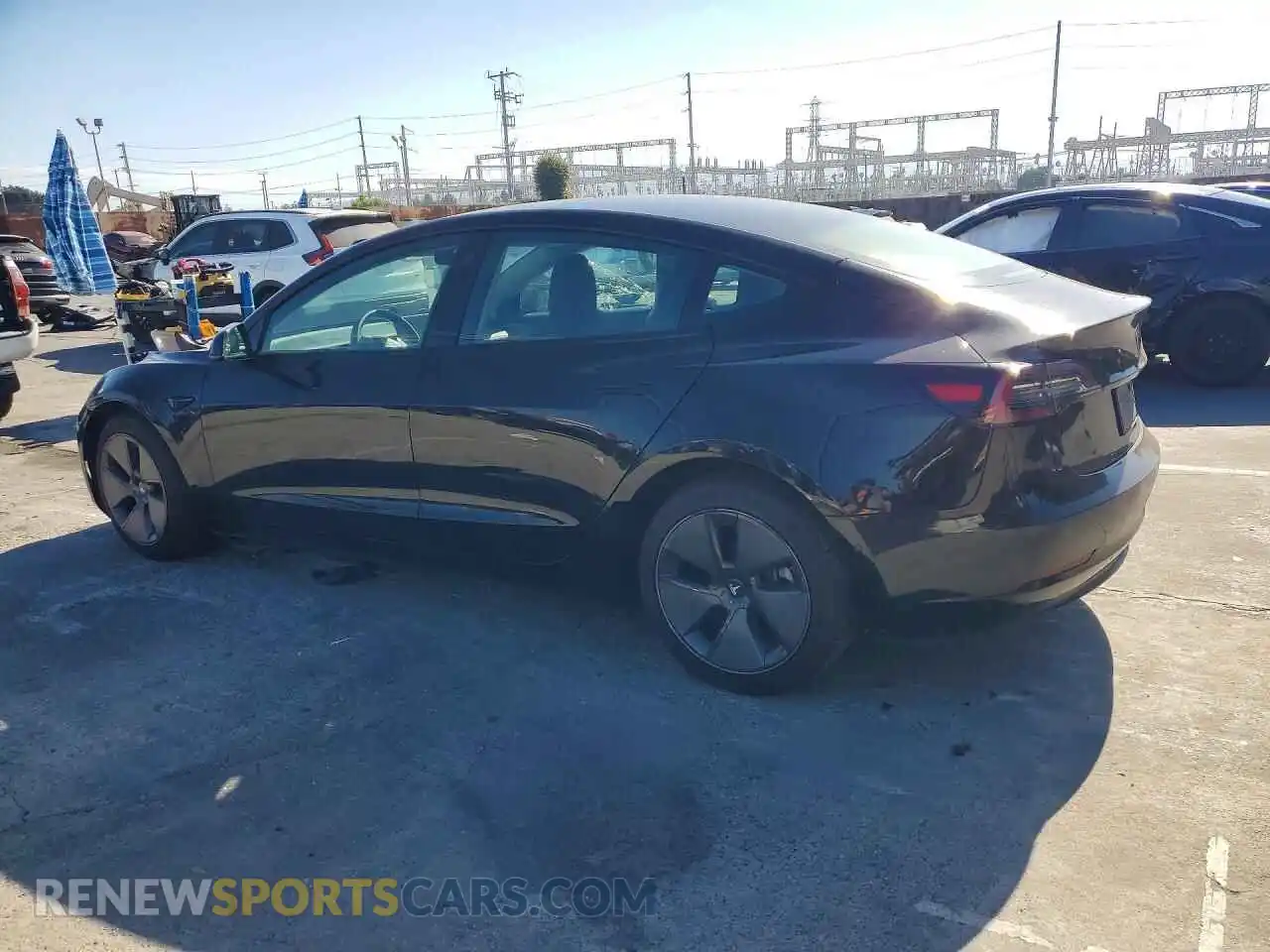 2 Фотография поврежденного автомобиля 5YJ3E1EA9NF123732 TESLA MODEL 3 2022