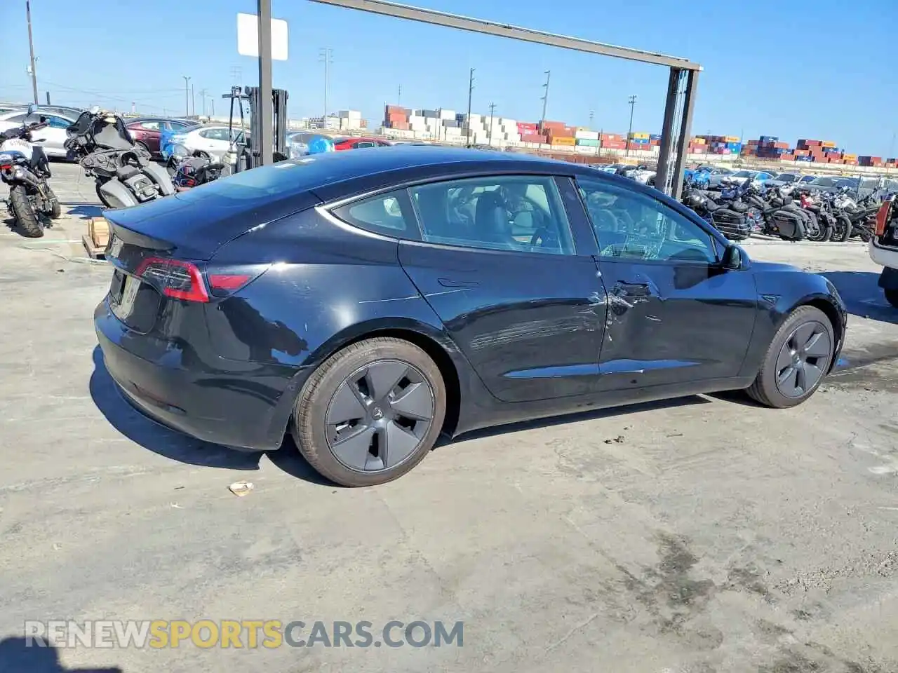 3 Фотография поврежденного автомобиля 5YJ3E1EA9NF123732 TESLA MODEL 3 2022
