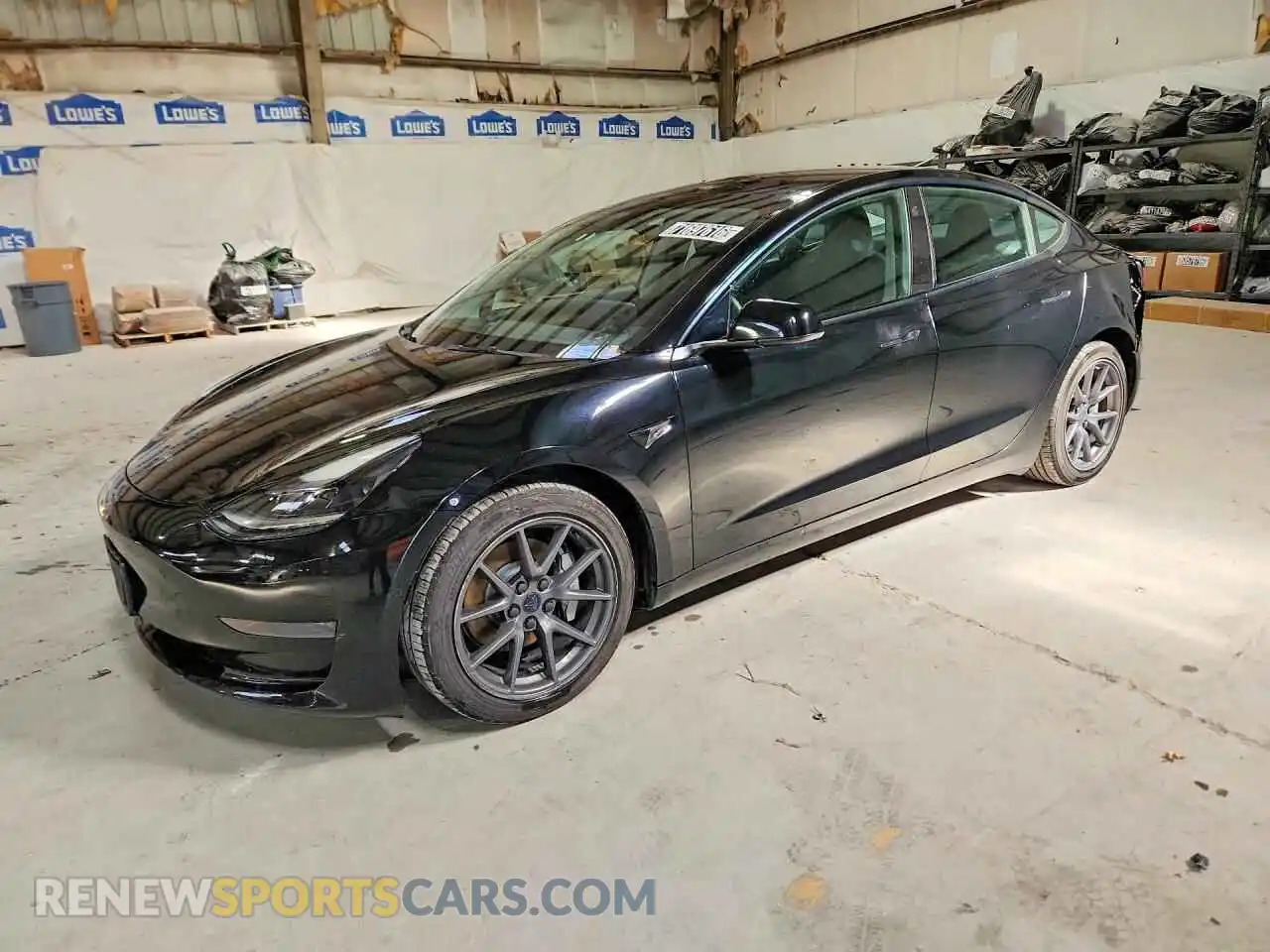 1 Photograph of a damaged car 5YJ3E1EA9NF286199 TESLA MODEL 3 2022