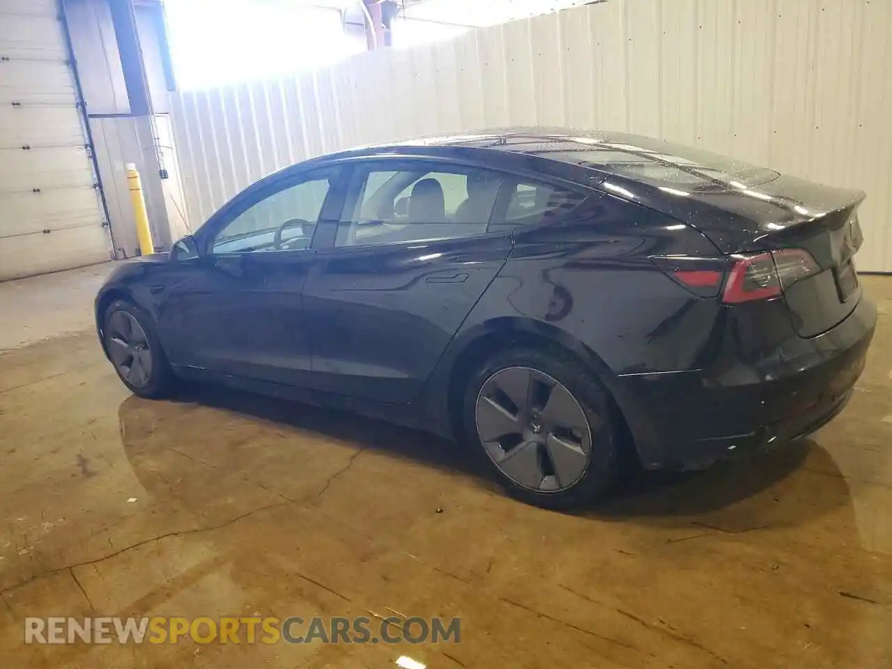 2 Photograph of a damaged car 5YJ3E1EA9NF368501 TESLA MODEL 3 2022
