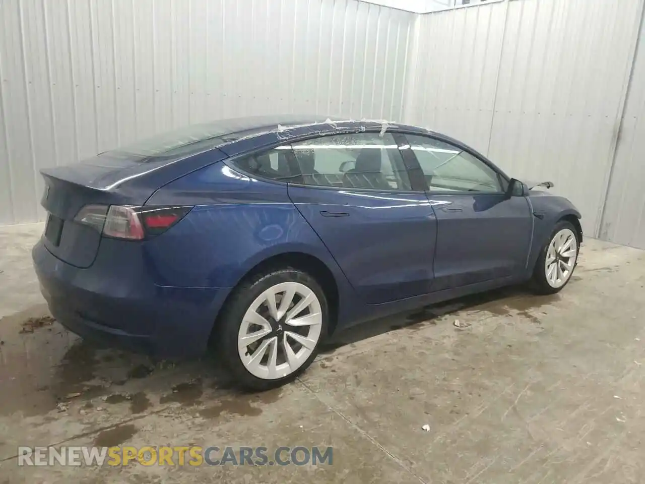 3 Photograph of a damaged car 5YJ3E1EAXNF288298 TESLA MODEL 3 2022