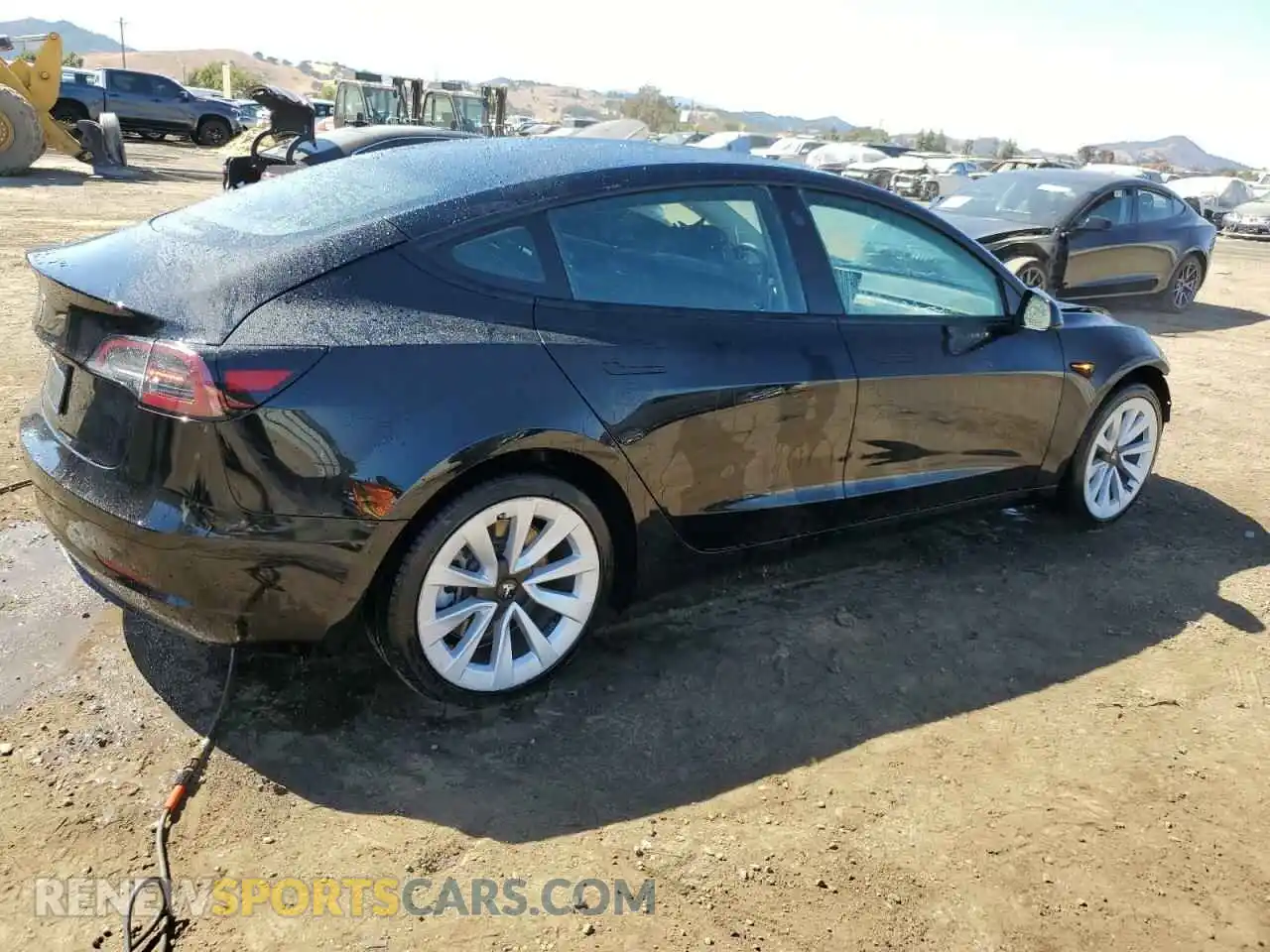 3 Photograph of a damaged car 5YJ3E1EAXNF288530 TESLA MODEL 3 2022