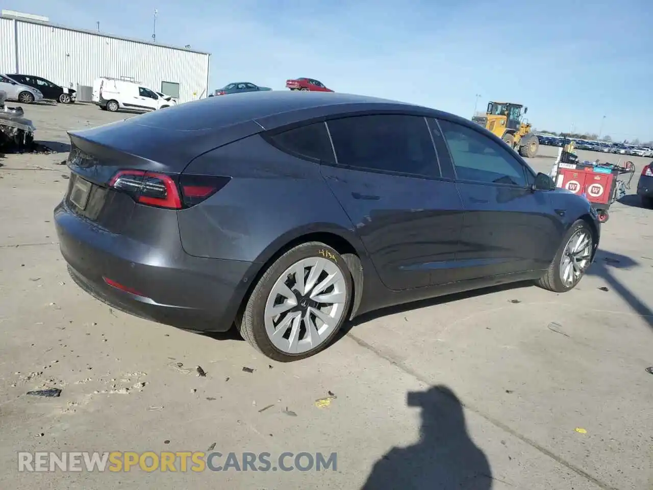 3 Photograph of a damaged car 5YJ3E1EAXNF360200 TESLA MODEL 3 2022