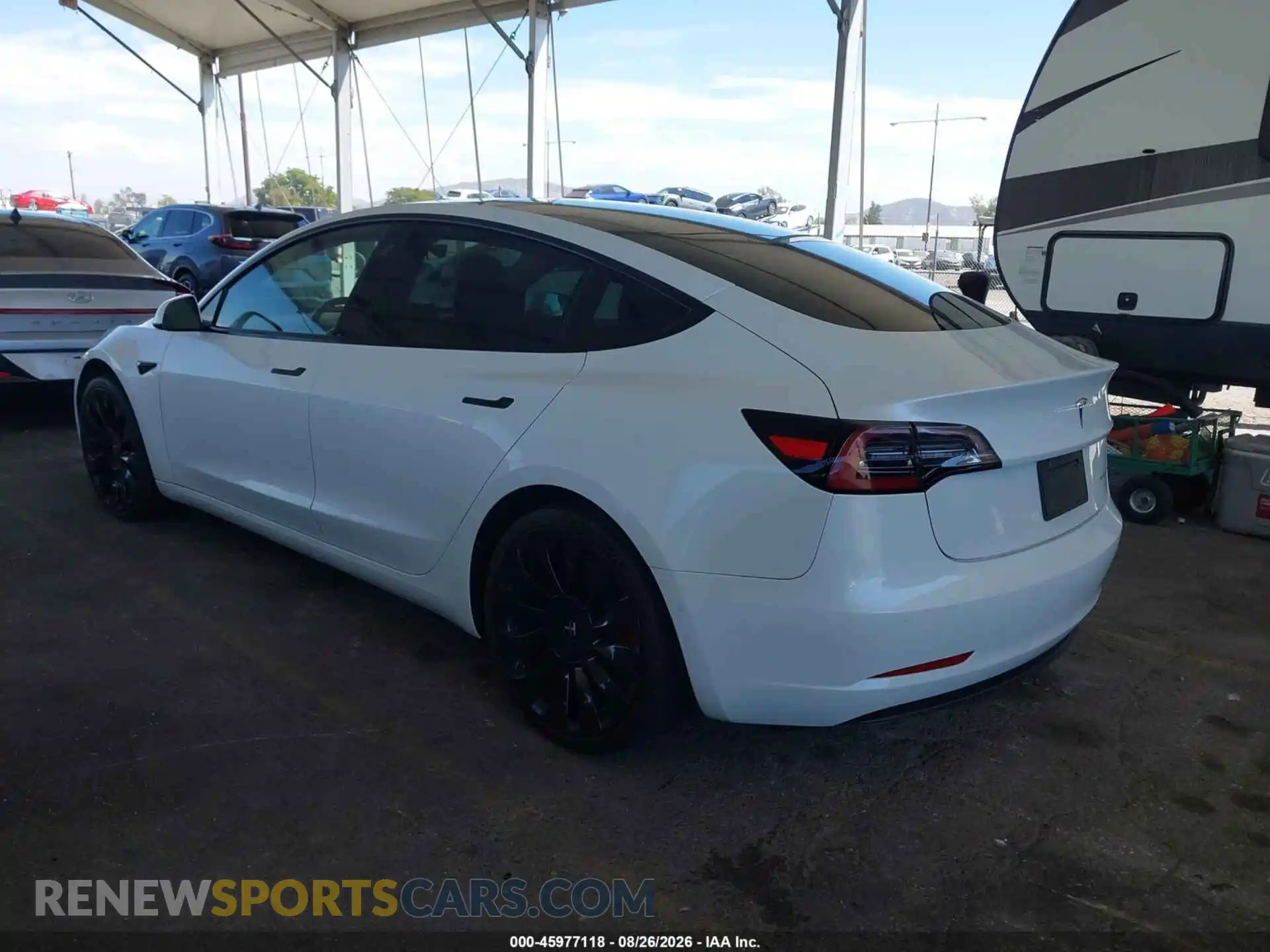 3 Фотография поврежденного автомобиля 5YJ3E1EB0NF126527 TESLA MODEL 3 2022