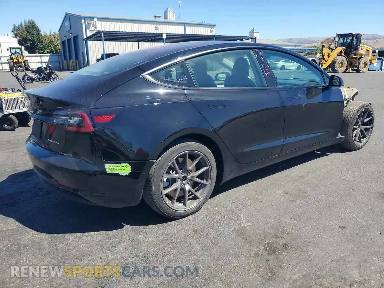 3 Фотография поврежденного автомобиля 5YJ3E1EB0NF136135 TESLA MODEL 3 2022