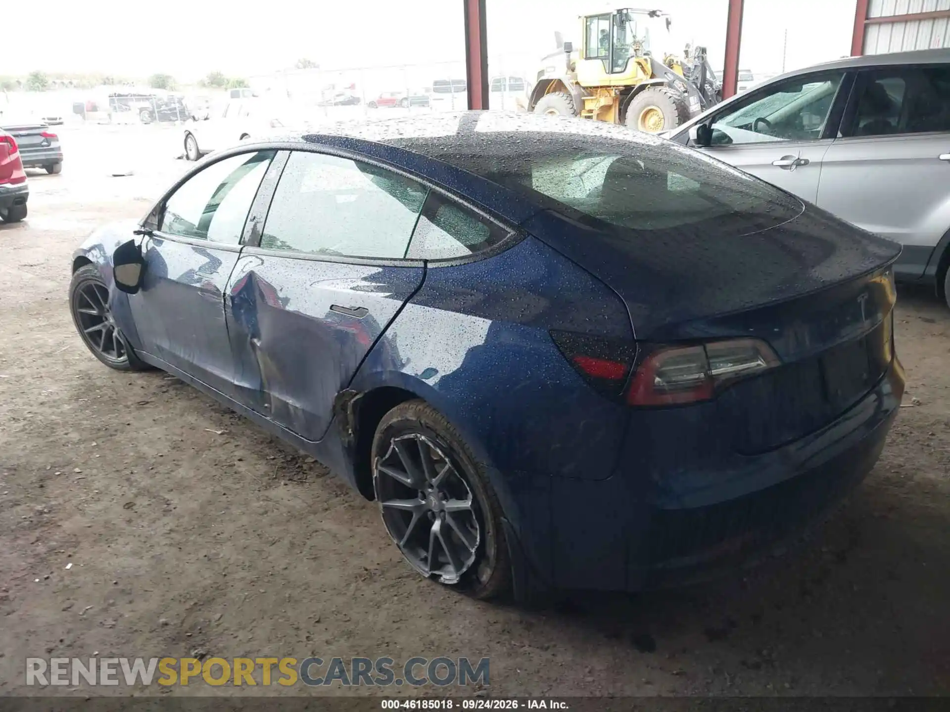 3 Photograph of a damaged car 5YJ3E1EB0NF145403 TESLA MODEL 3 2022