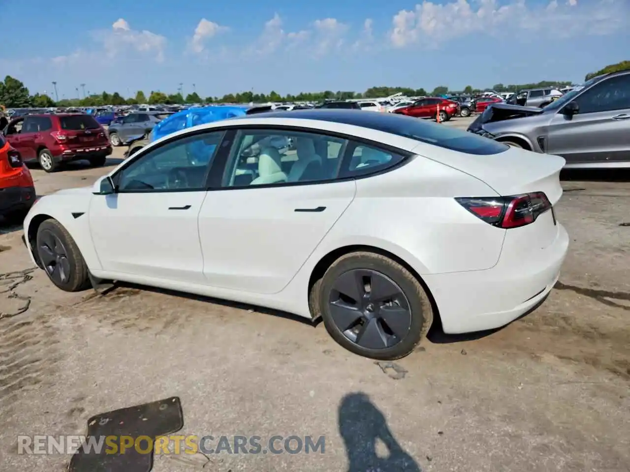 2 Фотография поврежденного автомобиля 5YJ3E1EB0NF234226 TESLA MODEL 3 2022