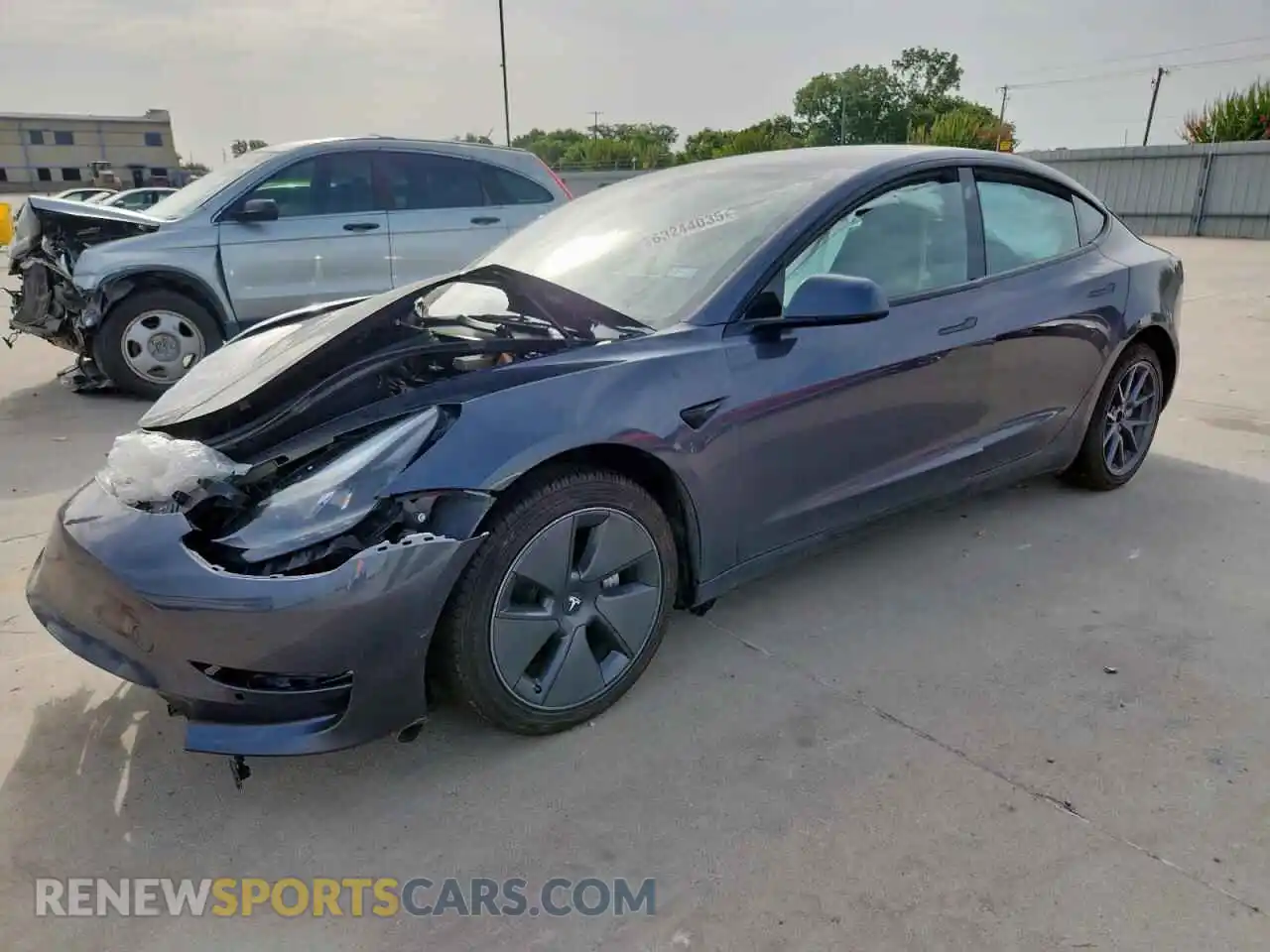 1 Фотография поврежденного автомобиля 5YJ3E1EB0NF250930 TESLA MODEL 3 2022