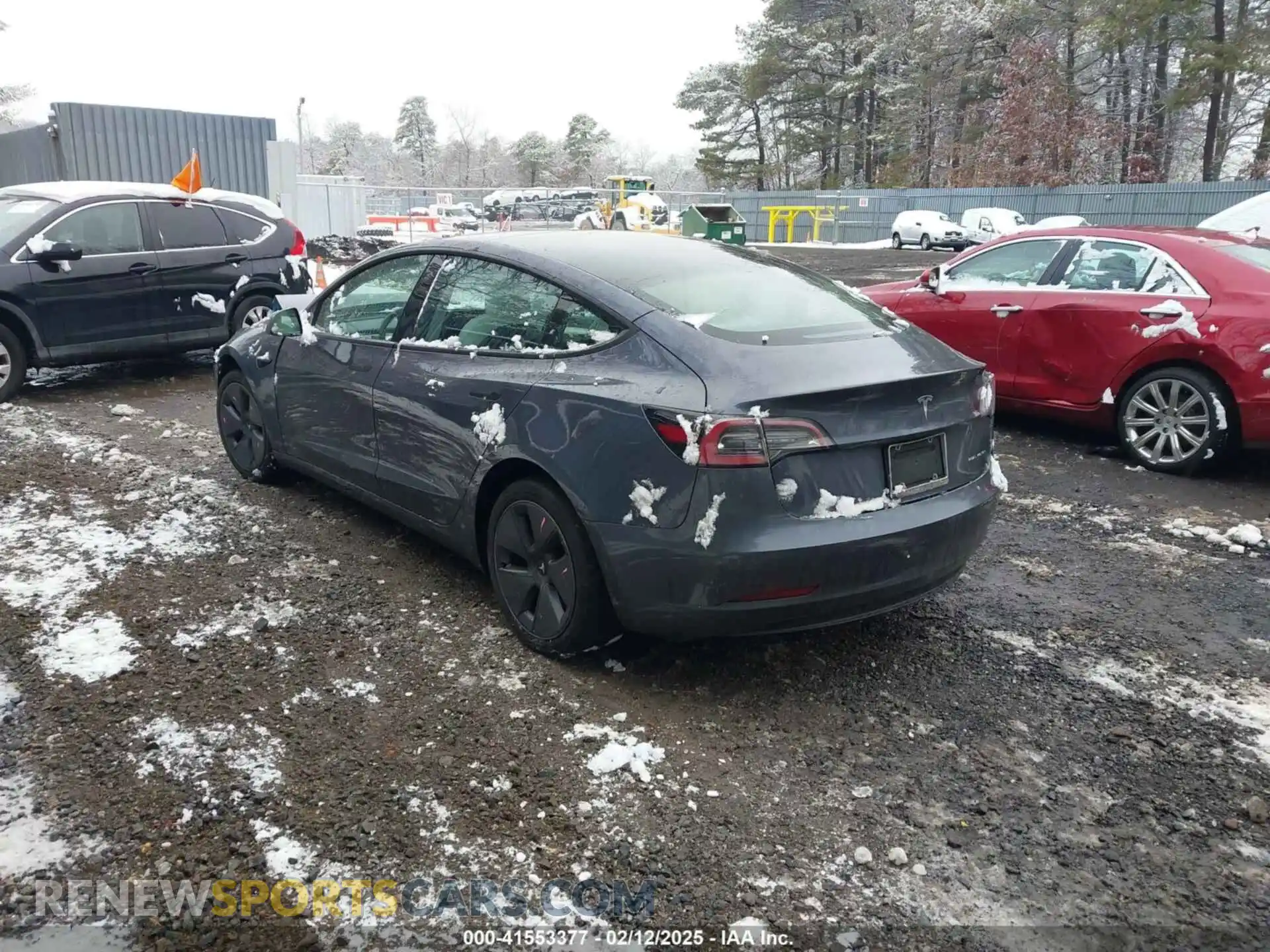 3 Photograph of a damaged car 5YJ3E1EB0NF263824 TESLA MODEL 3 2022