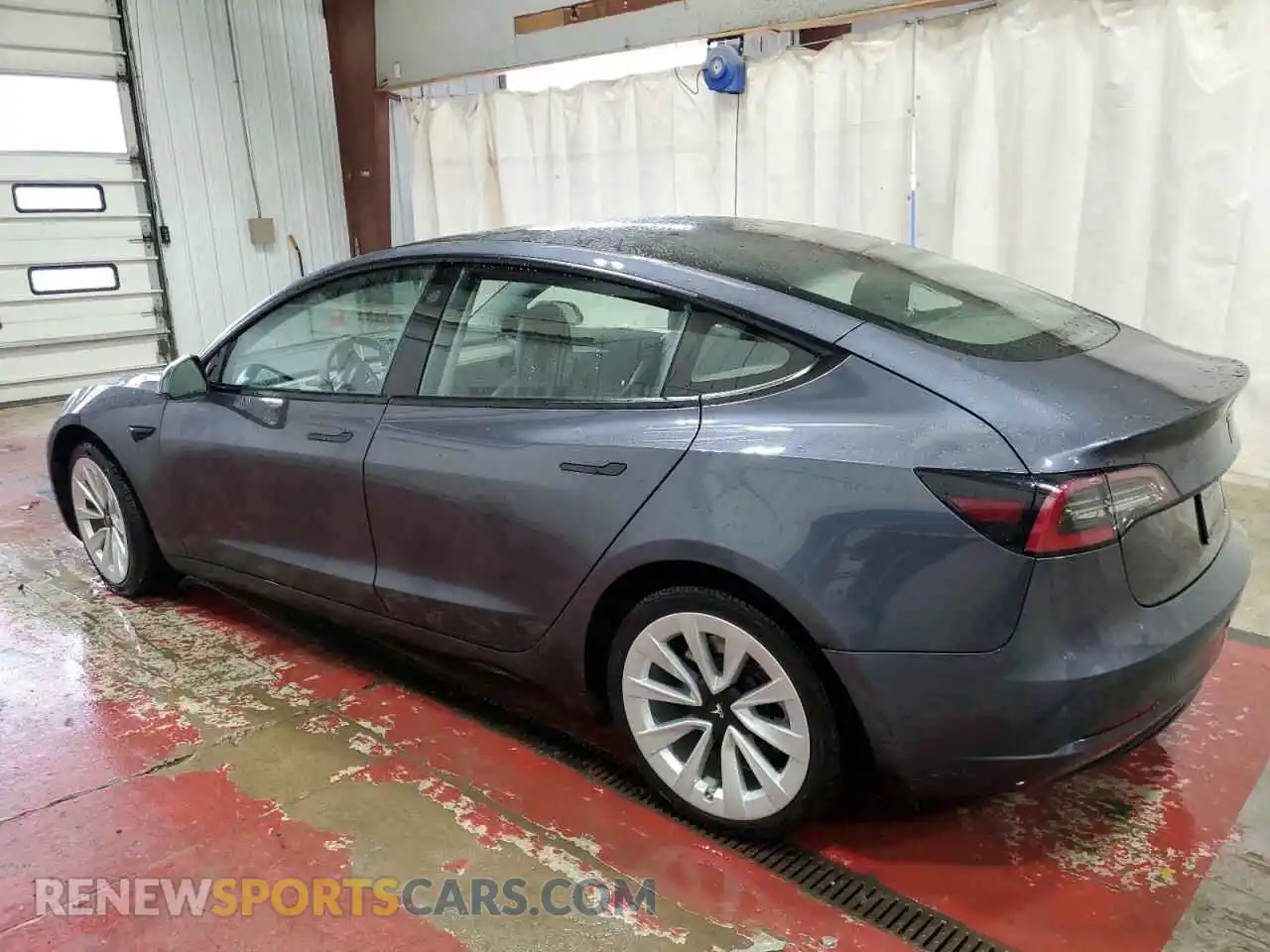2 fotografías del automóvil dañado 5YJ3E1EB0NF290151 TESLA MODEL 3 2022