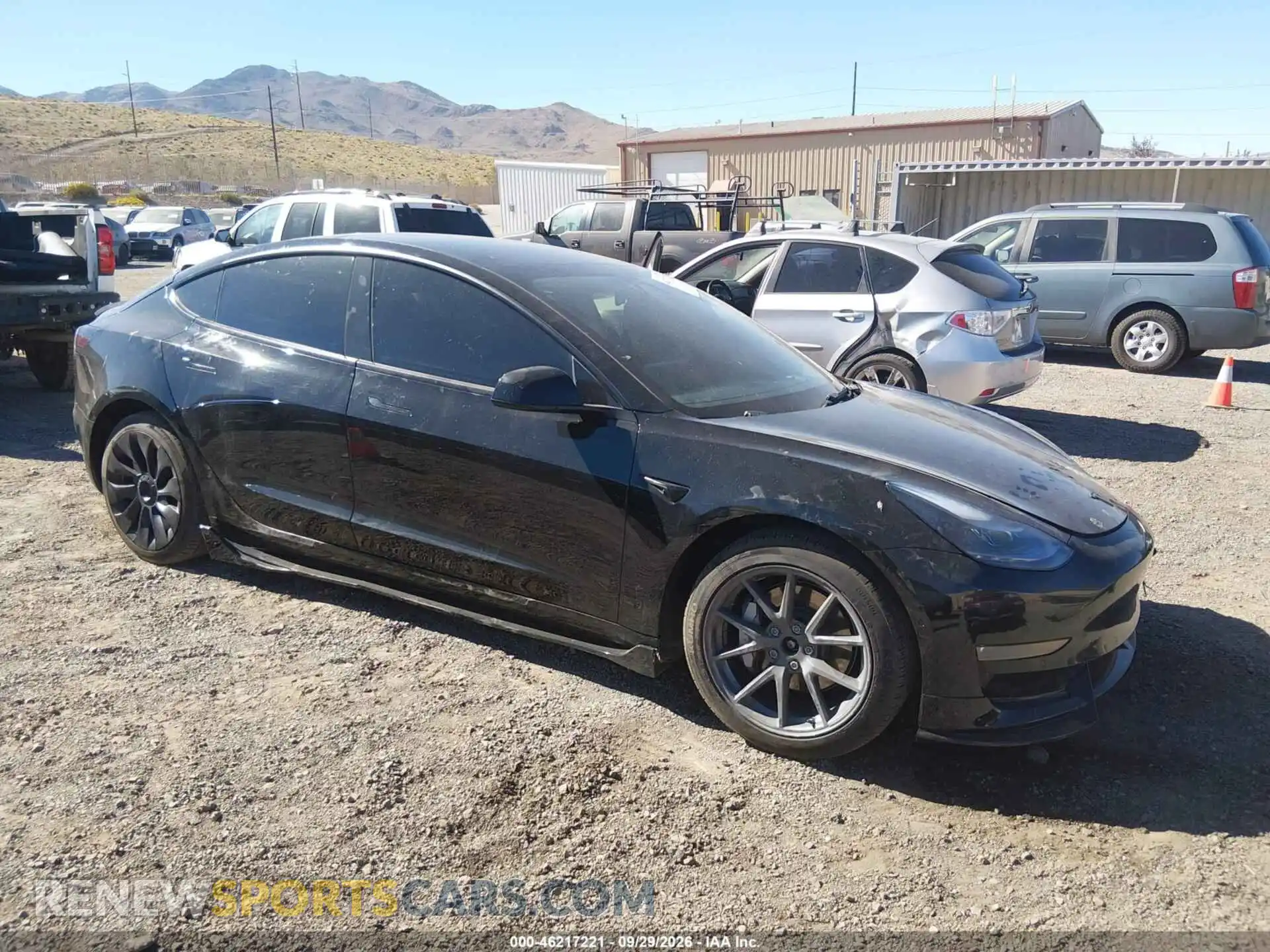 1 Фотография поврежденного автомобиля 5YJ3E1EB0NF307238 TESLA MODEL 3 2022