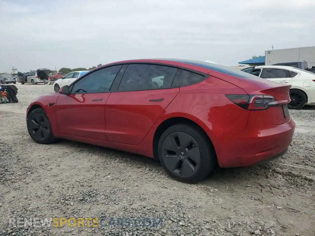 2 Фотография поврежденного автомобиля 5YJ3E1EB0NF333760 TESLA MODEL 3 2022