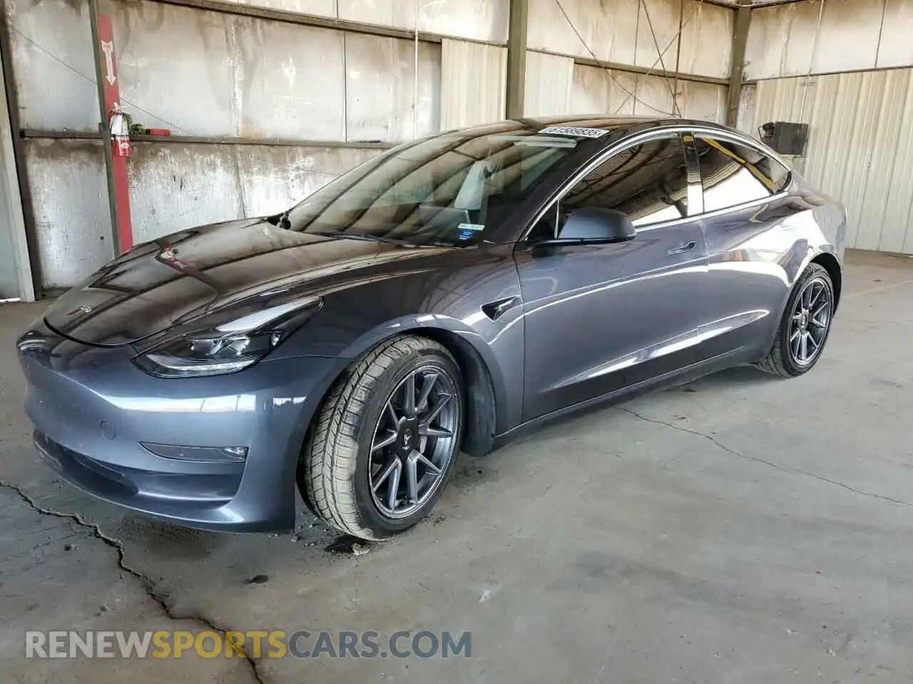 1 Photograph of a damaged car 5YJ3E1EB0NF335427 TESLA MODEL 3 2022
