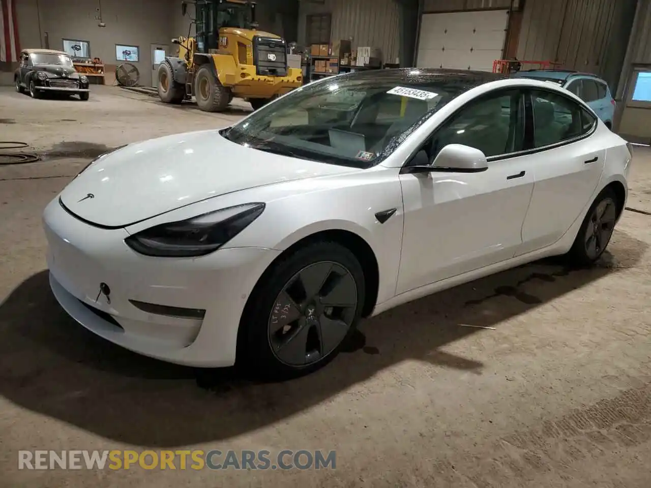 1 Photograph of a damaged car 5YJ3E1EB1NF115245 TESLA MODEL 3 2022