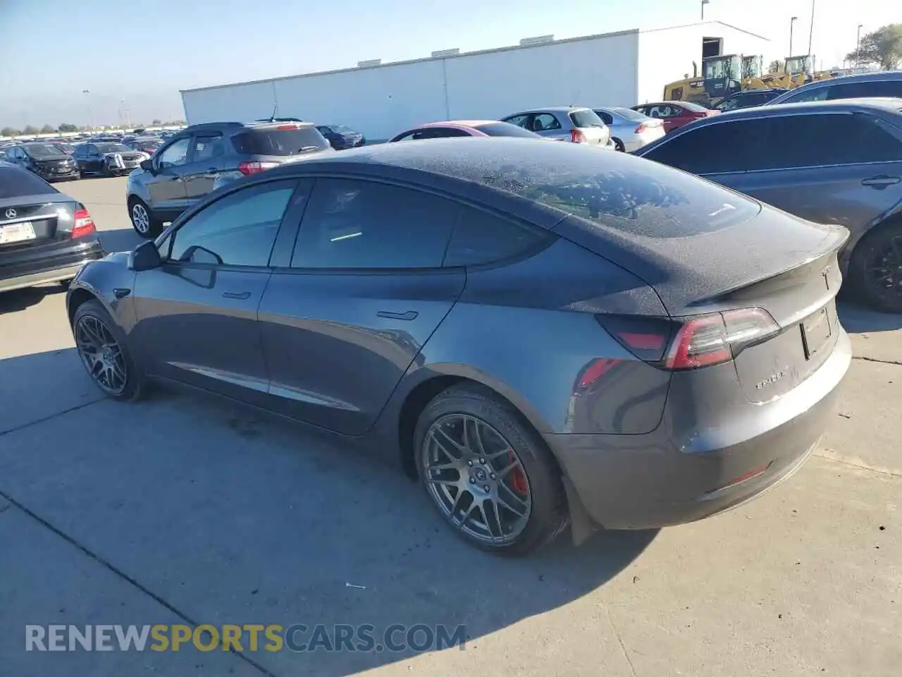 2 Photograph of a damaged car 5YJ3E1EB1NF138766 TESLA MODEL 3 2022