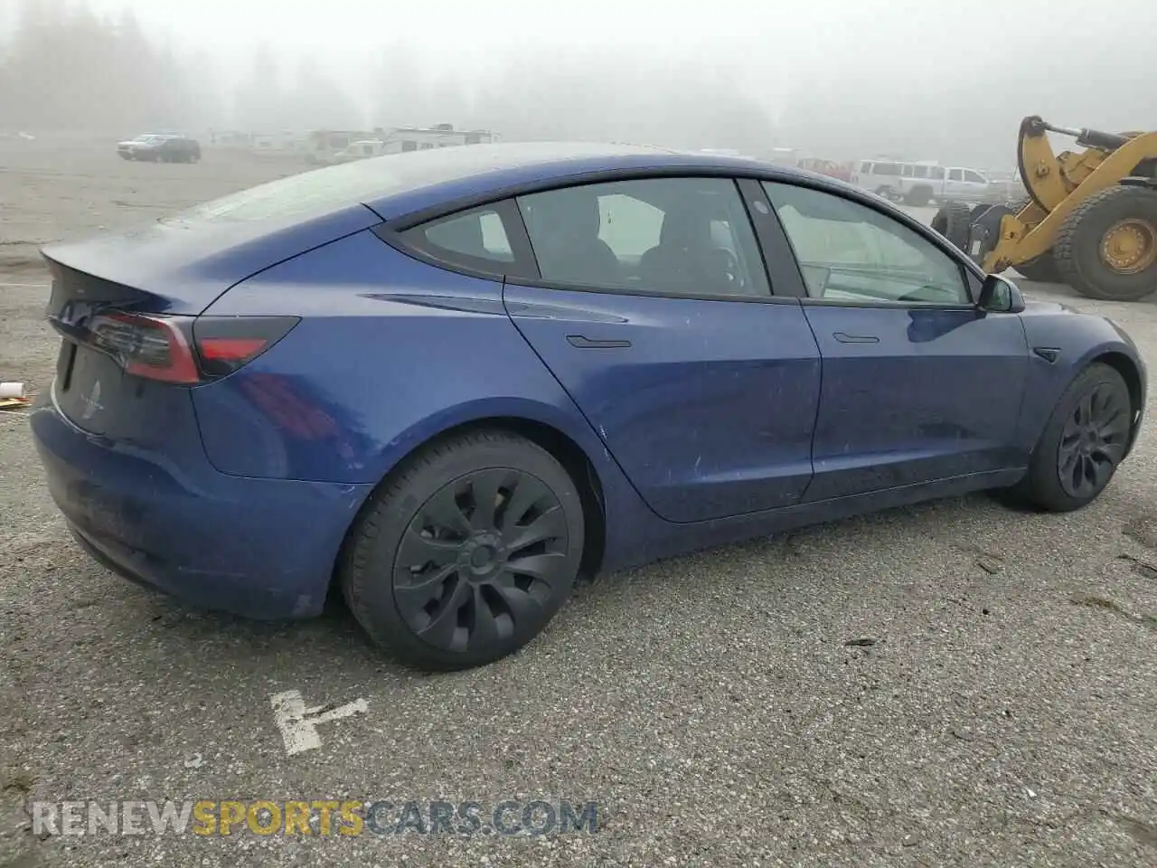 3 Photograph of a damaged car 5YJ3E1EB1NF179141 TESLA MODEL 3 2022