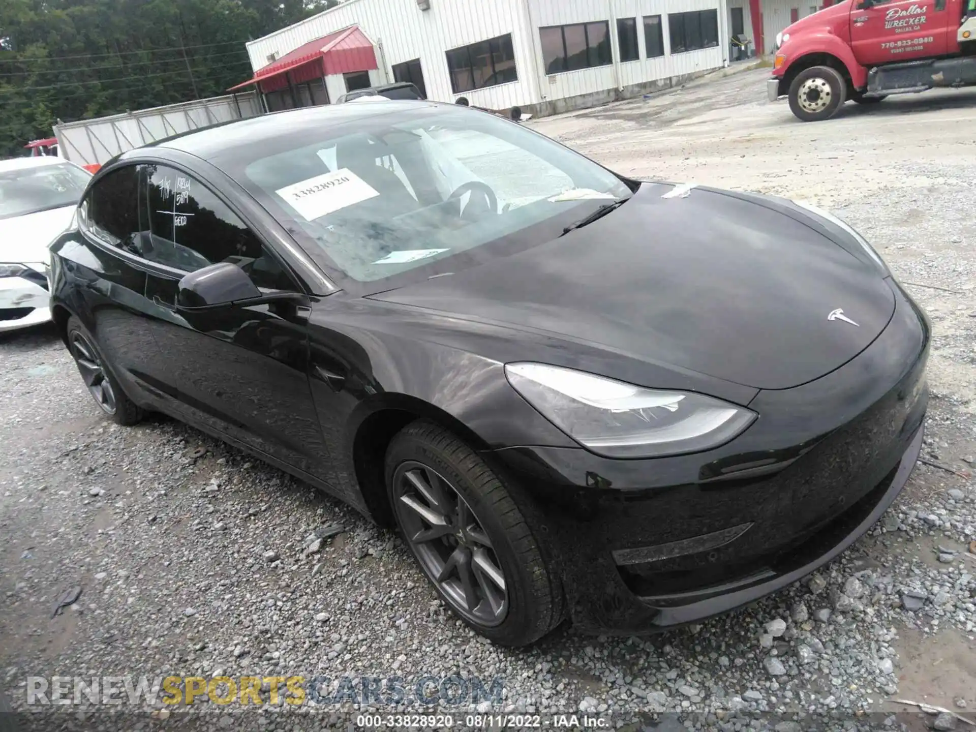 1 Фотография поврежденного автомобиля 5YJ3E1EB1NF179530 TESLA MODEL 3 2022