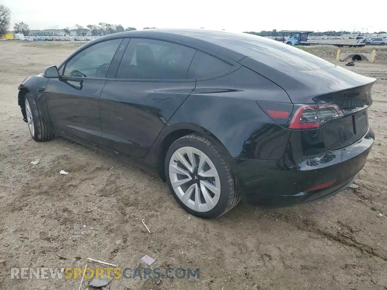 2 Фотография поврежденного автомобиля 5YJ3E1EB1NF243484 TESLA MODEL 3 2022