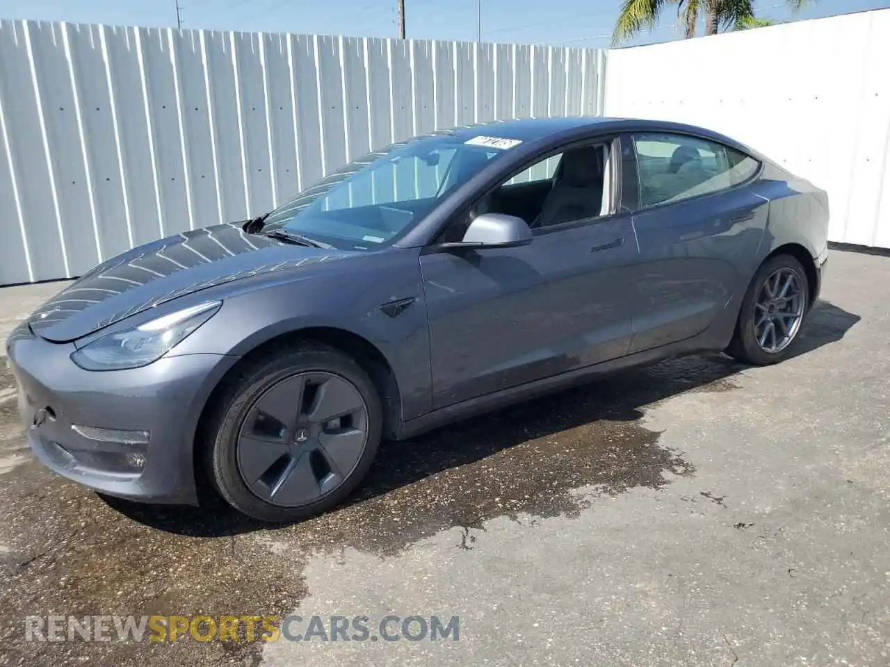 1 Photograph of a damaged car 5YJ3E1EB1NF291065 TESLA MODEL 3 2022