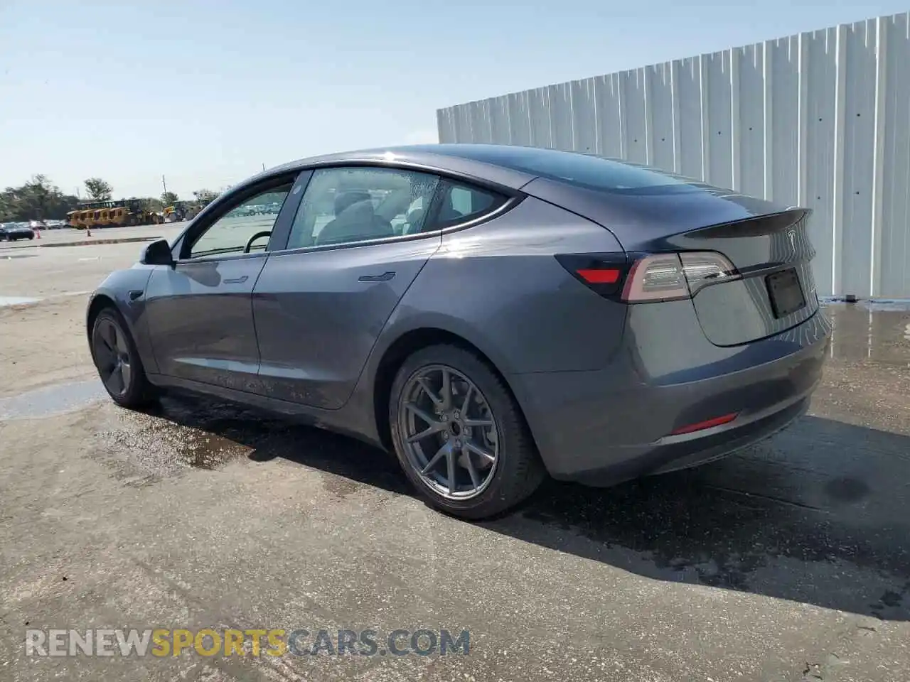 2 Photograph of a damaged car 5YJ3E1EB1NF291065 TESLA MODEL 3 2022
