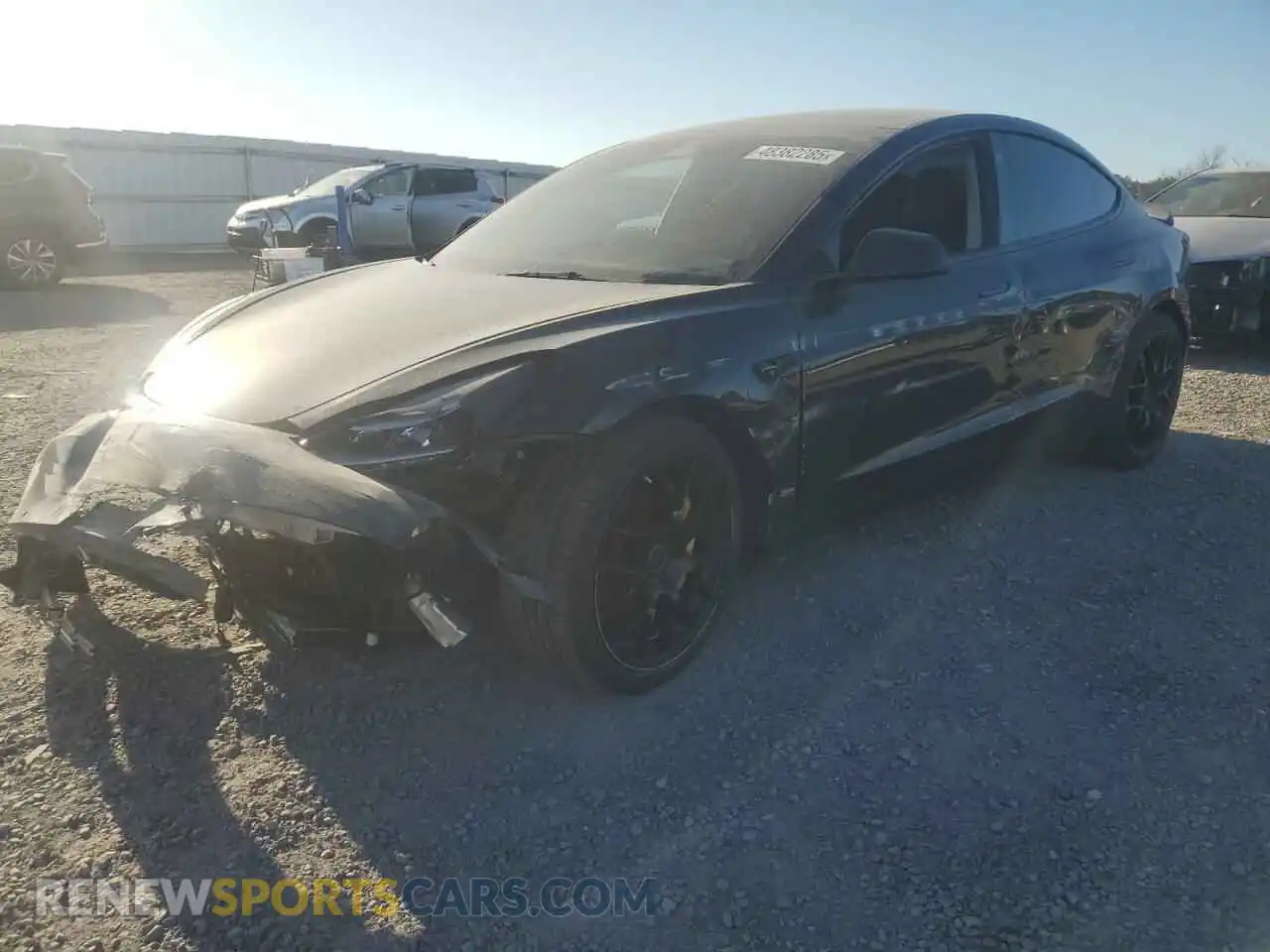 1 fotografías del automóvil dañado 5YJ3E1EB1NF314389 TESLA MODEL 3 2022
