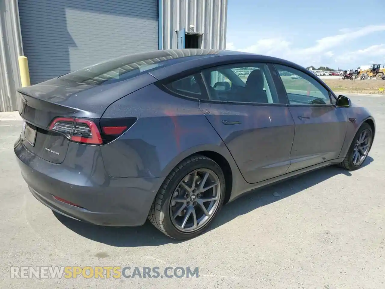 3 Фотография поврежденного автомобиля 5YJ3E1EB2NF189712 TESLA MODEL 3 2022