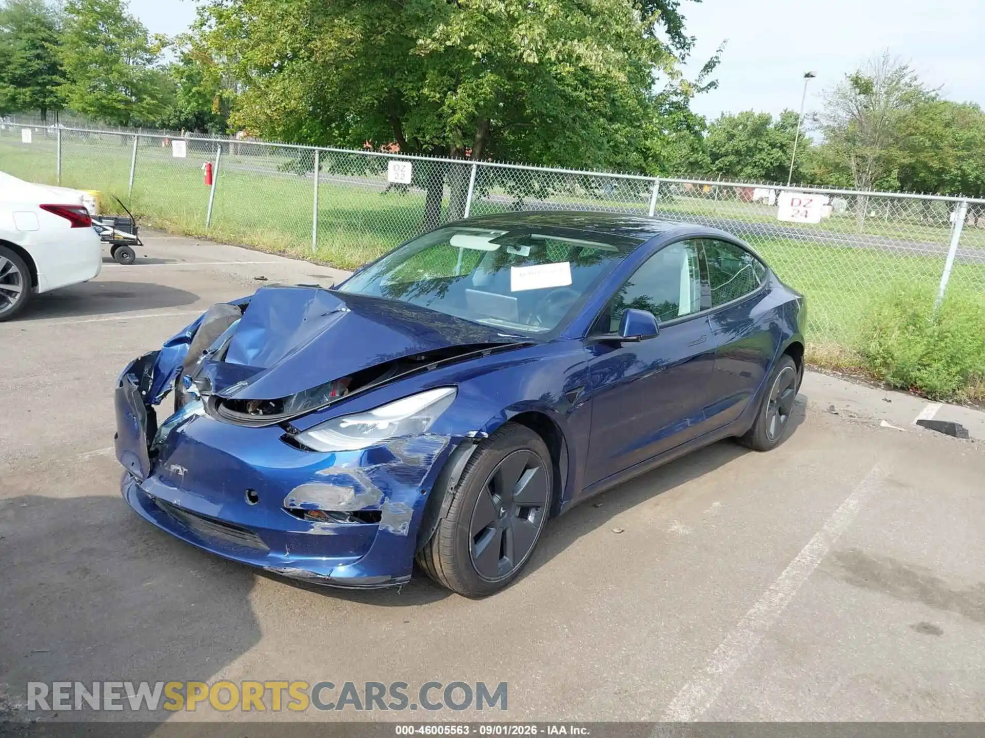 2 Фотография поврежденного автомобиля 5YJ3E1EB3NF118700 TESLA MODEL 3 2022