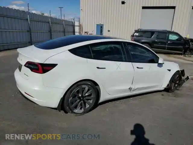 3 Фотография поврежденного автомобиля 5YJ3E1EB3NF123430 TESLA MODEL 3 2022