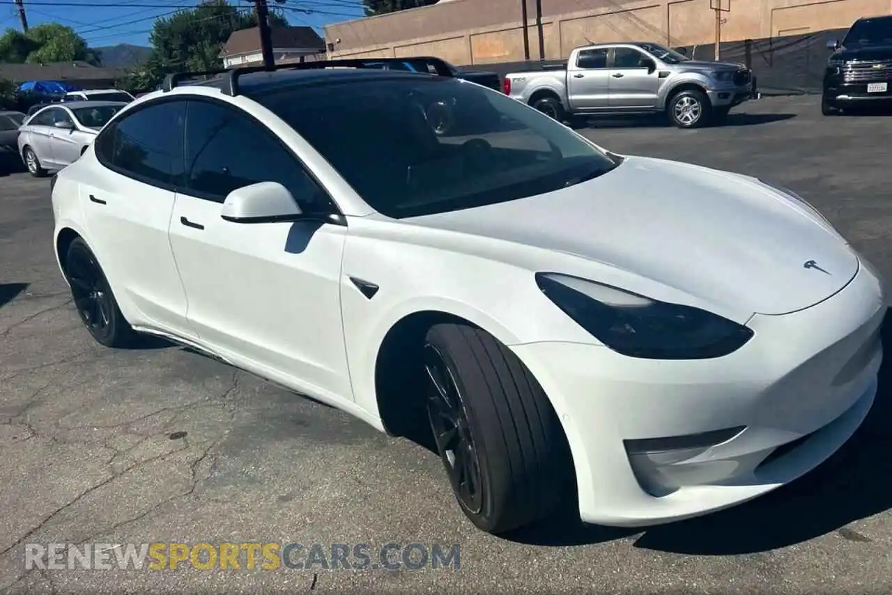 1 Фотография поврежденного автомобиля 5YJ3E1EB3NF144830 TESLA MODEL 3 2022