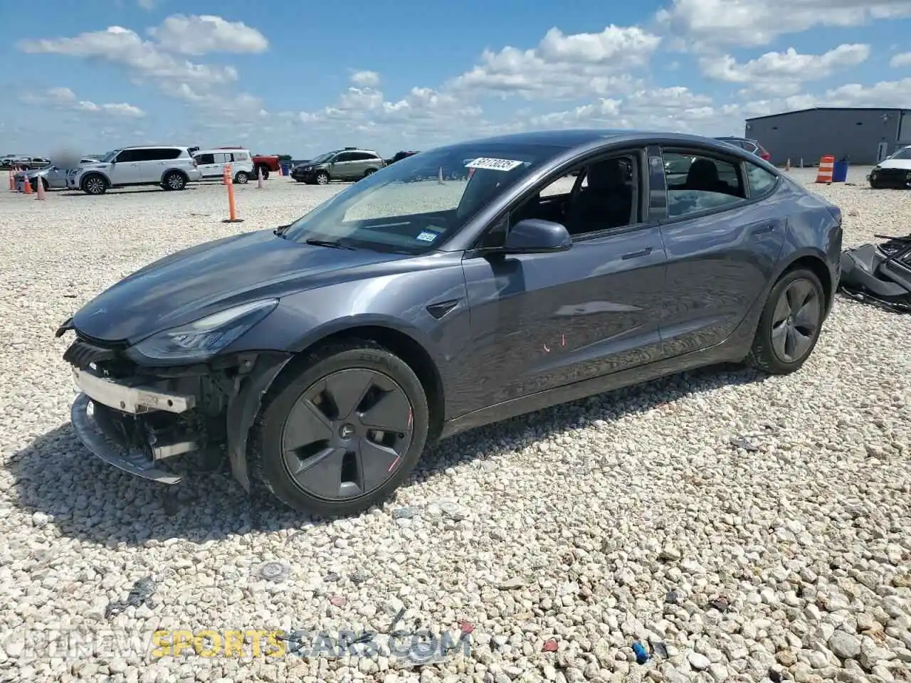 1 fotografías del automóvil dañado 5YJ3E1EB3NF260450 TESLA MODEL 3 2022