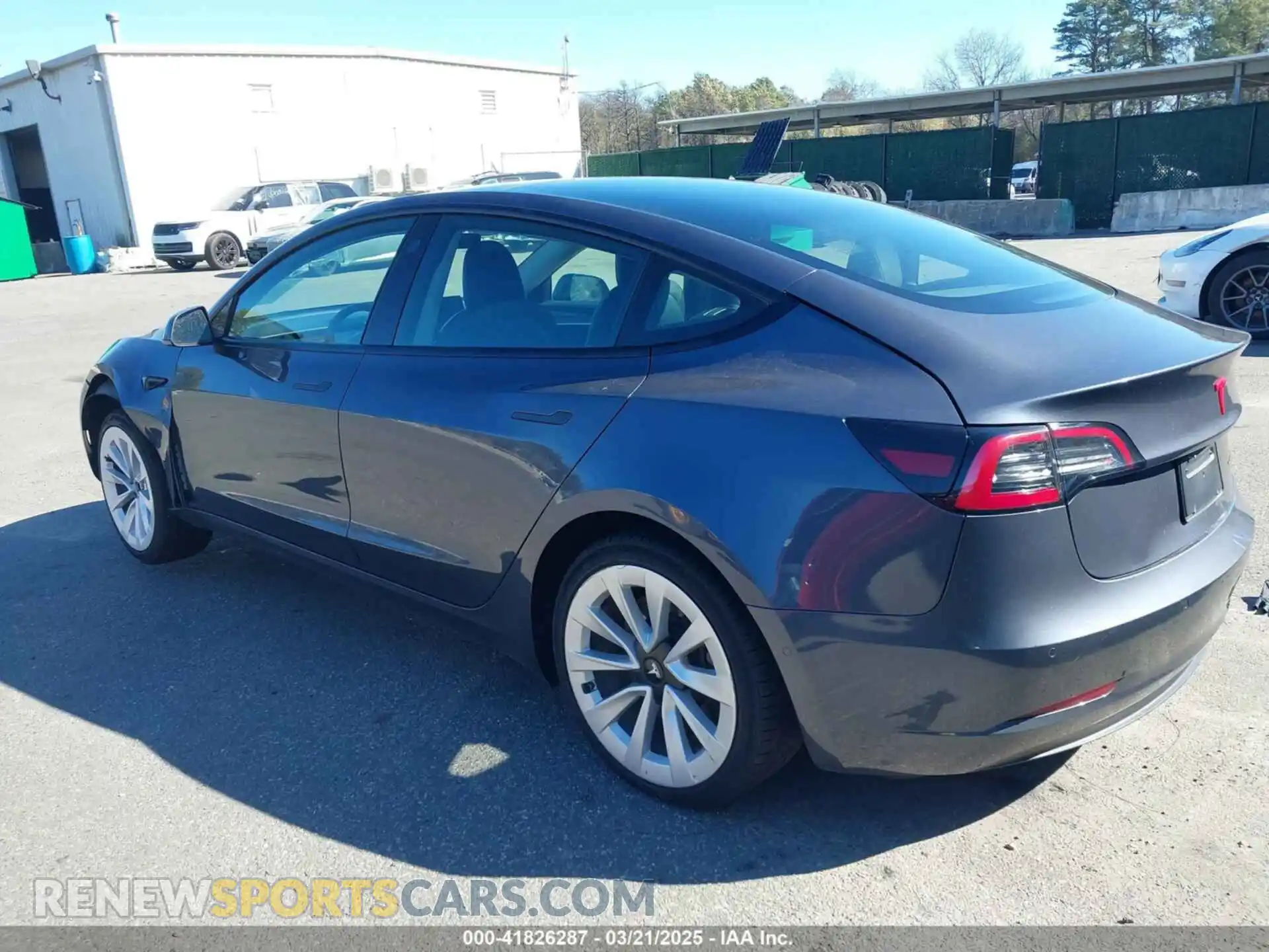3 Photograph of a damaged car 5YJ3E1EB3NF290550 TESLA MODEL 3 2022
