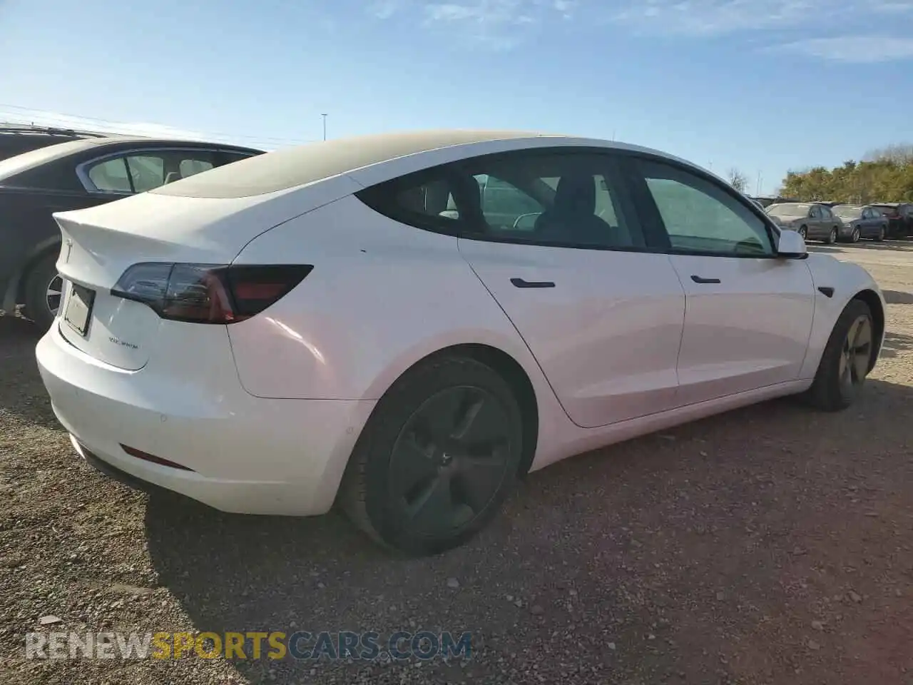3 Photograph of a damaged car 5YJ3E1EB4NF126496 TESLA MODEL 3 2022