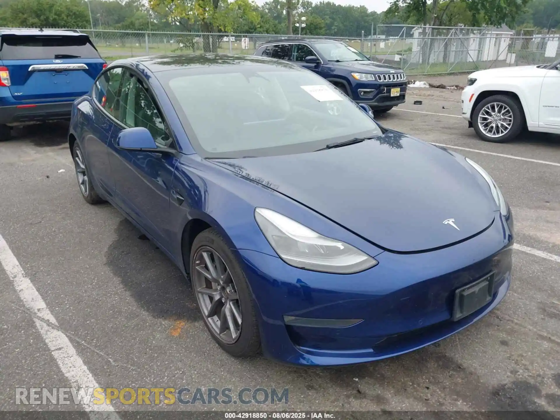 1 Photograph of a damaged car 5YJ3E1EB4NF190926 TESLA MODEL 3 2022