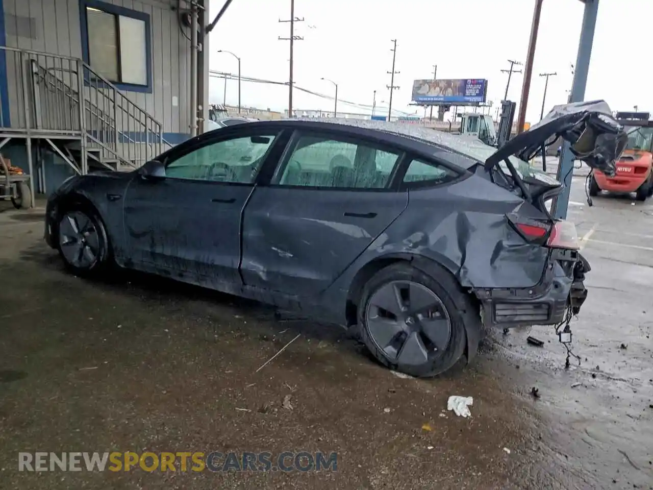 2 Фотография поврежденного автомобиля 5YJ3E1EB4NF274826 TESLA MODEL 3 2022