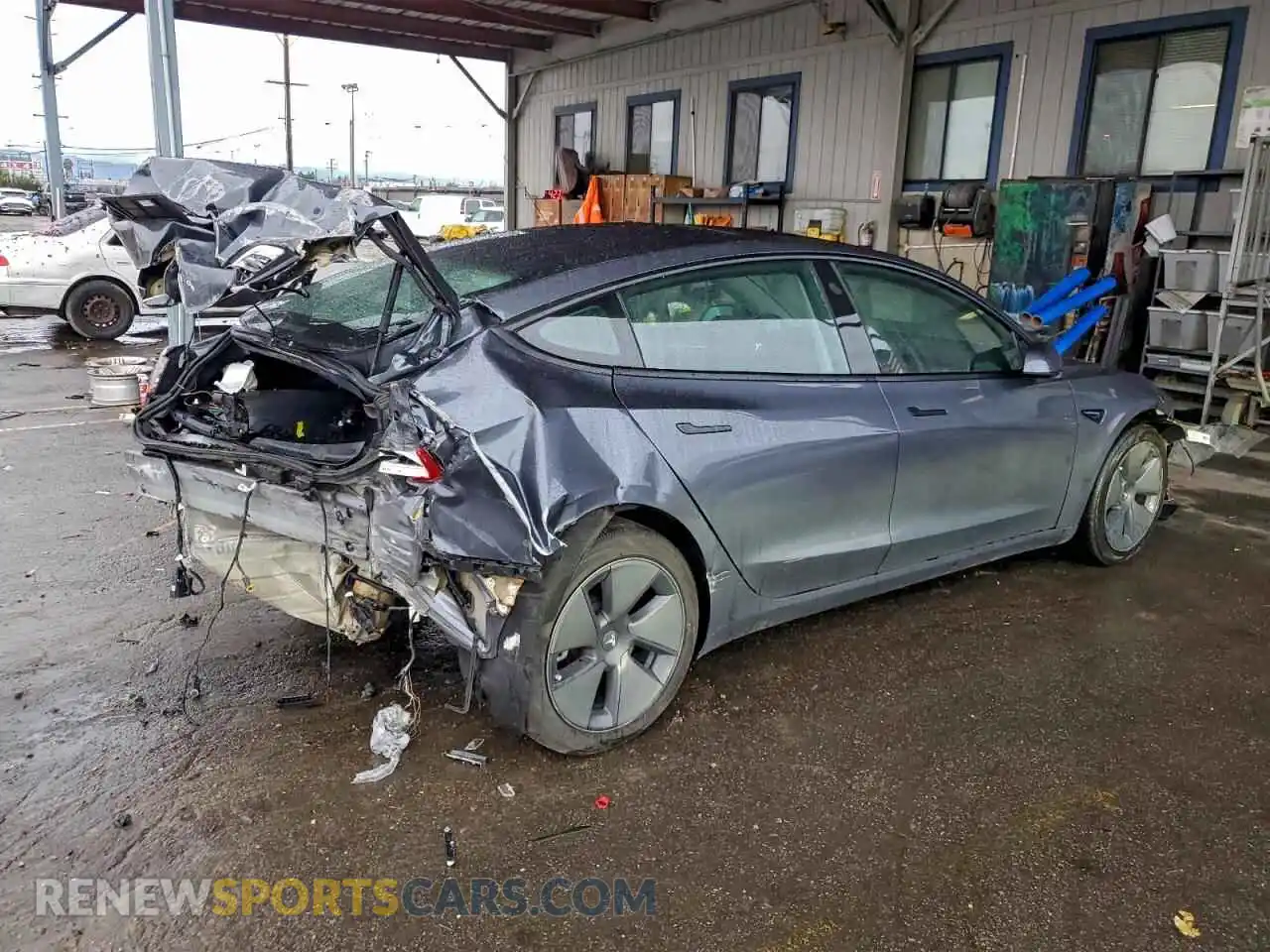 3 Фотография поврежденного автомобиля 5YJ3E1EB4NF274826 TESLA MODEL 3 2022